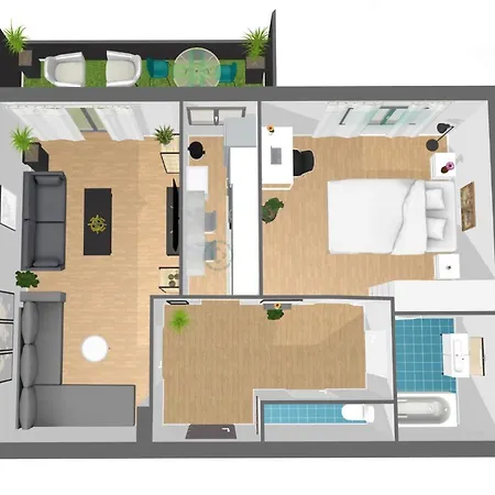 Apartment Oasis Au Coeur De